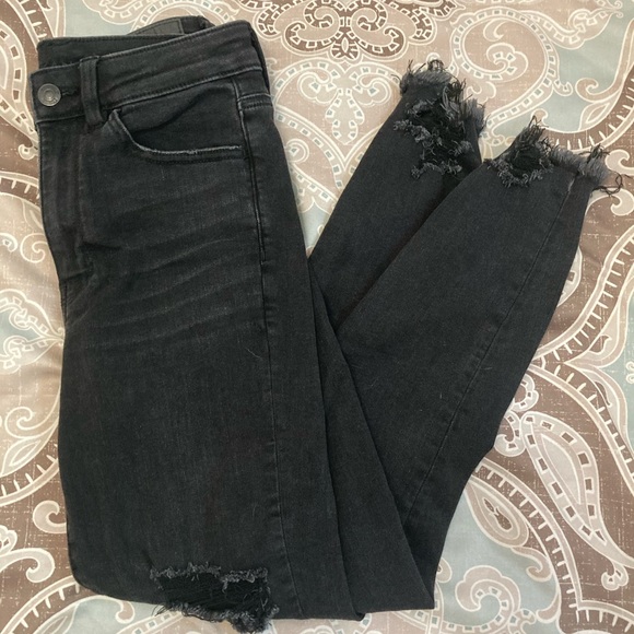 American Eagle Outfitters Denim - AE Highest-Rise Distressed Jeggings